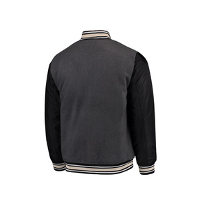 Venta al por mayor en blanco bombardero chaqueta universitaria hombres Letterman Varsity chaqueta hombres Varsity chaqueta Letterman béisbol americano - Product Image 3