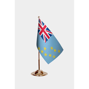 Tuvalu Custom Garden Flag Digital Printing Nylon <b>Plastic</b> Polyester Vinyl Silk Material Custom Logo Automotive Insurance Industry - Product Image 2