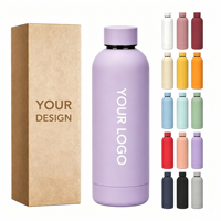 Bouteille d'eau de luxe YEWAYOGA en acier inoxydable à double paroi isolée, nouveau design 2026, peinte par pulvérisation, pour la gym et l'entraînement, marque privée
