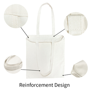 ถุงช้อปปิ้งขนาดใหญ่ถุงผ้าคอตตอนพิมพ์โลโก้ตามสั่ง - Product Image 2