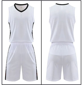 Ensemble de maillots de basket-ball réversibles de haute qualité à la mode à séchage rapide sur mesure - Product Image 5