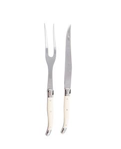 Vente en gros Ensemble de couteaux et fourchettes de cuisine de luxe Lame en acier inoxydable avec manche en bois pour la maison et l'hôtel - Product Image 4