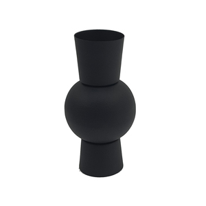 <b>Black</b> Finished Great Design Metal Flower <b>Vase</b> for Home and Wedding Table Top Decoration Handmade Metal <b>Vase</b> - Product Image 2