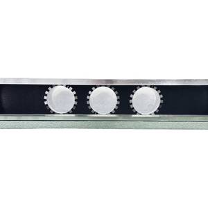 Plénum en mousse de polyuréthane à 3 zones avec 3 raccords et colliers en aluminium de 100, 127, 150 et 160 mm - Product Image 3