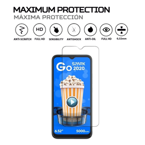 ฟิล์มกันรอยหน้าจอ ANTISHOCK สำหรับเทคโน สปาร์ค โก 2020 ฟิล์มป้องกันระดับพรีเมียมสำหรับจอแสดงผลของโทรศัพท์ - Product Image 2