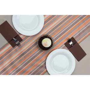 Rotolo di Tovaglia Marrone 0,40x48m Linde Print, Tessuto Morbido Asciutto, B2B - Product Image 2