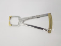 Instrument optique large avec garantie d'un an avec embouts de contact en nylon de construction en acier inoxydable à échelle en laiton de 0 à 19mm