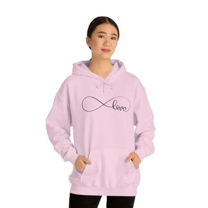 Sudadera con capucha de mezcla pesada Unisex Love Streetwear Pullover con bolsillo para hombres Sudaderas con capucha de invierno 2025 personalizadas - Product Image 4