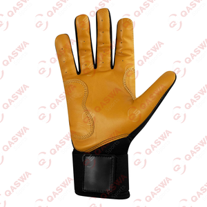 Nouveaux gants de frappe de baseball en cuir véritable antidérapants personnalisés - Product Image 6