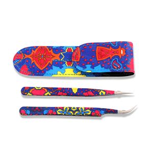 ซับในนุ่มและเย็บอย่างประณีต กระเป๋าหนังใส่ที่คีบออกแบบมาเพื่อการจัดเก็บอุปกรณ์เสริมความงามอย่างปลอดภัยและมืออาชีพ - Product Image 3