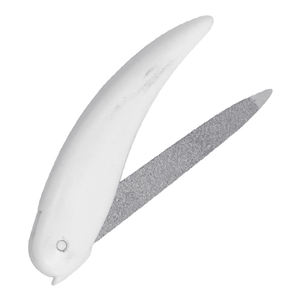 Limes à ongles à grain personnalisé par Hexa Care, limes à ongles en acier inoxydable de haute qualité à usage professionnel avec prise confortable en plastique - Product Image 6