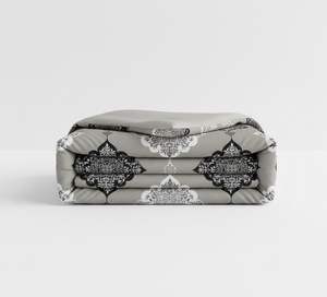 Juego de Ropa de Cama de Microfibra Tejida de 3 Piezas, Tamaño Queen, Diseño Moderno con Fundas de Almohada, Resistente a la Decoloración/Arrugas y Duradero - Product Image 4