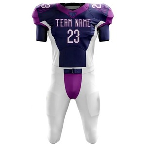 Uniformes de fútbol americano personalizados de alta calidad OEM diseño de manga corta transpirable de talla grande para la temporada de verano - Product Image 5
