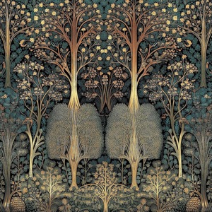 El papel de pared y el tapiz de pared de bosque creativo de gran venta son adecuados para usar en el sofá de la sala de estar, TV, paredes de la sala de estudio - Product Image 4