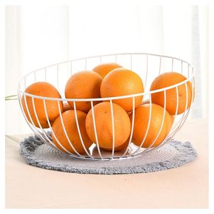 Iron Metal Storage <b>Basket</b> perfect for fruits, designed to add charm and functionality to your kitchen and everyday use - Product Image 5