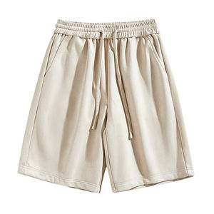 Shorts de sport pour homme, shorts cargo, ensemble confortable, 100% coton, coupe-vent, fermeture à cordon, vêtements de sport, séchage rapide, directement du fabricant - Product Image 5