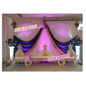 ชุดแต่งงานมุสลิมชุดโซฟาแต่งงานที่เรียบง่ายชุดโซฟาแต่งงานเวทีเฟอร์นิเจอร์ - Product Image 2