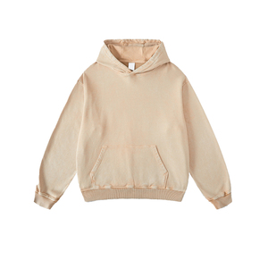 เสื้อมีฮู้ดสำหรับผู้ชายผ้าคอตตอนผสมกรดซักเสื้อผ้าเนื้อนิ่มระบายอากาศได้ดี - Product Image 2