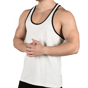 Ropa de entrenamiento para hombre, camiseta sin mangas de secado rápido para correr, camiseta sin mangas de algodón para hombre, novedad de 2025 - Product Image 3