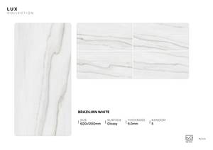 Carreaux de porcelaine de qualité supérieure 600x1200 avec effet marbre italien, surface polie, imperméable, corps solide, pour un style moderne - Product Image 6