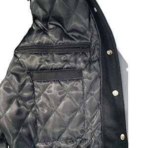 Meilleure qualité hommes Premium laine corps peau de vache cuir manches collège Baseball Varsity veste lycée Letterman Bomber longue - Product Image 4