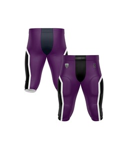 Pantalons de football américain vierges pour sublimation intégrés - Product Image 1