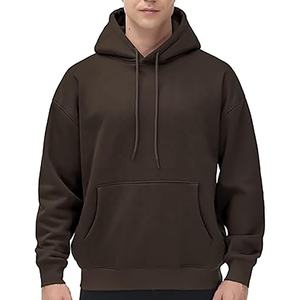 Sudadera con Capucha para Hombre, Estilo Europeo y Americano, Otoño e Invierno, Nueva, con Forro de Terciopelo, Talla Grande para Hombre y Mujer - Product Image 5