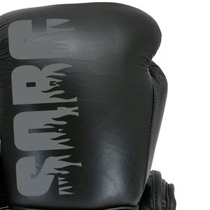 Gants de kickboxing en cuir de qualité supérieure Gants de style nouveau pour hommes Gants Muay Thai Boxe noire - Product Image 3