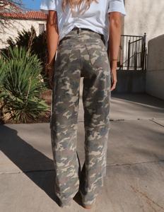 Pantalones Personalizados de Estilo Urbano, Tejido Ecológico Transpirable, Corte Ancho, Camuflaje, Estilo Carpintero, Tácticos, Holgados, para Hombre - Product Image 2