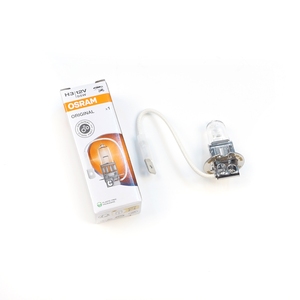 หลอดไฟฮาโลเจน BHL605 ของแท้ 1 ชิ้น รุ่น 64151 H3 12V 55W PK22s สำหรับไฟตัดหมอก รถพ่วง ไฟออฟโรด ไฟหน้ารถ - Product Image 1