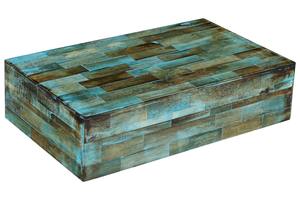 กล่องฝังกระดูกพร้อมกล่องเก็บของอเนกประสงค์พร้อมช่องแบ่งกล่องเก็บของขัดเงาสำหรับตกแต่งบ้านและฟาร์ม - Product Image 5