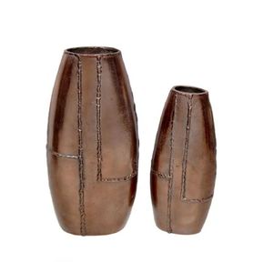 Vases à fleurs en aluminium cuivre antique personnalisé maison jardin décoratif sol Vase jardinières pour cadeaux - Product Image 4