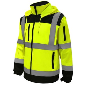 เสื้อแจ็กเก็ตความปลอดภัยบนท้องถนนกันน้ำ EN ISO 20471 Class 1ไฟ LED สะท้อนแสงสำหรับฤดูหนาว zohsub - Product Image 4