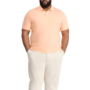 เสื้อโปโลระบายอากาศสำหรับผู้ชายขนาดพิเศษใส่สบายและมีสไตล์ใส่สบาย - Product Image 5