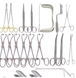Juego de Instrumentos Quirúrgicos Pequeños Reutilizables Manuales de Acero Inoxidable Alemán de Alta Calidad Mediva Essence de 32 Piezas para Ginecología - Product Image 3