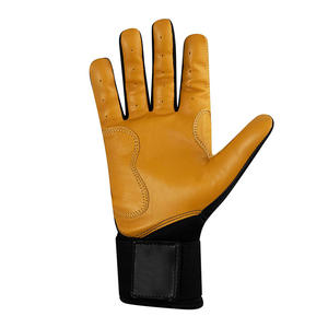 Venta al por mayor de guantes de bateo de béisbol de cuero personalizados antideslizante reforzado Palma guantes de bateo duraderos profesionales hombres y mujeres - Product Image 3