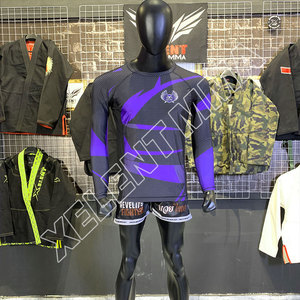 Diseño personalizado Mma Rash Guard Bjj Rashguard con su logotipo - Product Image 6