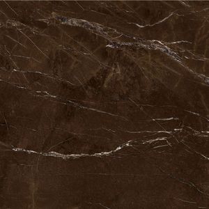 Azulejos de pared de porcelana de alto brillo de color marrón oscuro 600x600mm y 600x1200mm Azulejo de pared de color SAHARA NOIR - Product Image 3