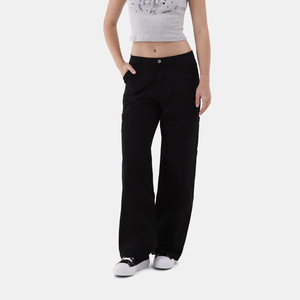 Black Cargo Pants Women Straight Leg Multi Pockets Streetwear Denim Jeans Femme Ropa Deportiva Mujer Women's Pants Flare - Product Image 2