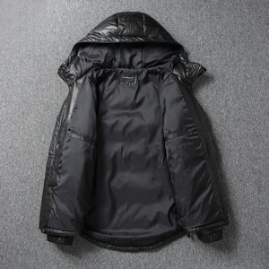 Chaqueta de Punto de Piel de Oveja de Primera Calidad, Personalizada, Impermeable, Cortavientos y Cálida para Hombre, Nueva, Talla Grande - Product Image 4