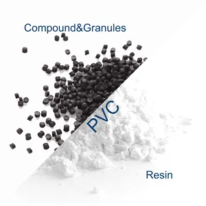 Polivinilcloruro PVC composto composto in granuli colorati per estrusione materie prime plastiche di grado stampaggio ad iniezione