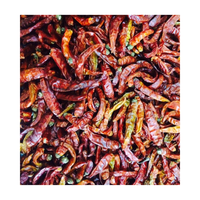 100% piment rouge piment pur naturel séché Bhut Jolokia rouge fantôme piment sans conservateur entier | Flocons | Poudre d'épices