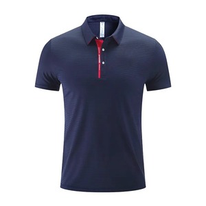 Polos de secado rápido logotipo personalizado de manga corta transpirable publicidad cultura camisa solapa trabajo fiesta ropa verano personalizado - Product Image 4