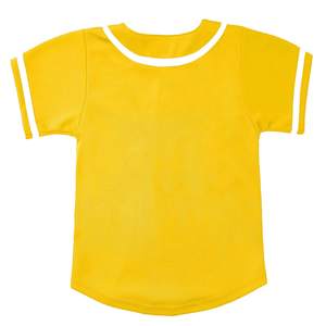 เสื้อเบสบอลมีกระดุมเสื้อกีฬาถักสำหรับเด็กเสื้อเจอร์ซี่พิมพ์ลายฮิปฮอปเสื้อเจอร์ซี่สำหรับเด็กผู้ชาย - Product Image 4