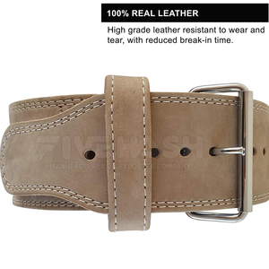 Latest Design Customized <b>Weight</b> Lifting Leather <b>Belts</b> Low Price <b>Weight</b> Lifting Leather <b>Belts</b> For Sale - Product Image 6