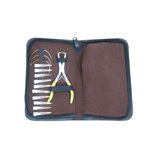 Kit d'outils d'extension de cheveux personnalisés de haute qualité Petite pince à ciseaux exceptionnelle avec pinces à outils à boucle pour une utilisation en salon Achat parfait - Product Image 6