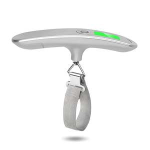 Stainless Steel Digital Luggage <b>Scale</b> with LCD Display Battery-Powered Spring Type <b>Weight</b> Measurement Tool - Product Image 6