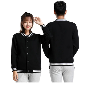 Maillot de baseball isolé en velours avec logo imprimé personnalisé sweat-shirt veste vêtements d'extérieur pour hommes et femmes ensemble de broderie uniforme d'équipe Style - Product Image 5