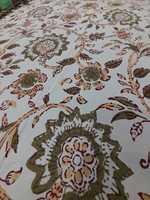 Nappe en coton indien imprimé en blocs, décoration de table à manger florale, couverture de table magnifiquement imprimée au prix d'usine, vente en gros