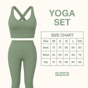 Ensembles de yoga d'entraînement Gym Fitness cordon de serrage respirant conception de logo personnalisé de haute qualité grande taille 2 pièces élasthanne/nylon femmes - Product Image 6